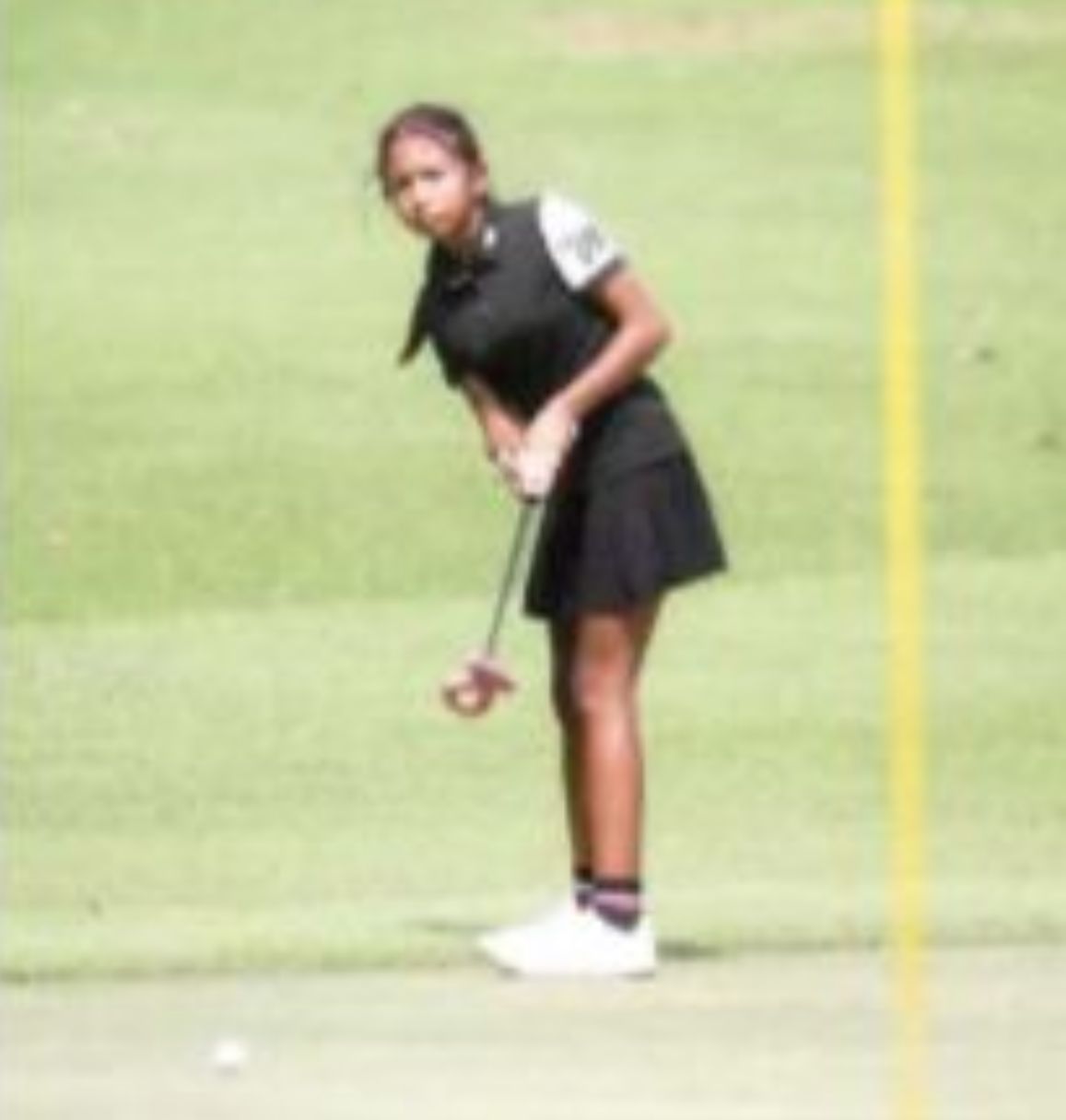 FOKUS: Pegolf putri Kota Malang bertanding dalam ajang Poroprov IX Jawa Timur beberapa waktu lalu.