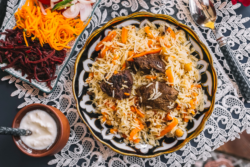 BEREMPAH: Makanan timur tengah pastinya selalu ada rempah yang medhok.