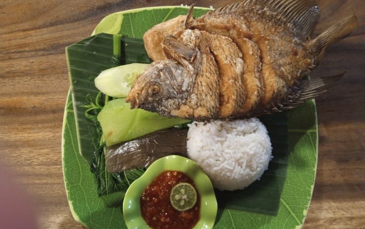 Ilustrasi nasi tempong