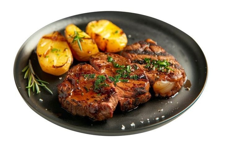 Ilustrasi steak