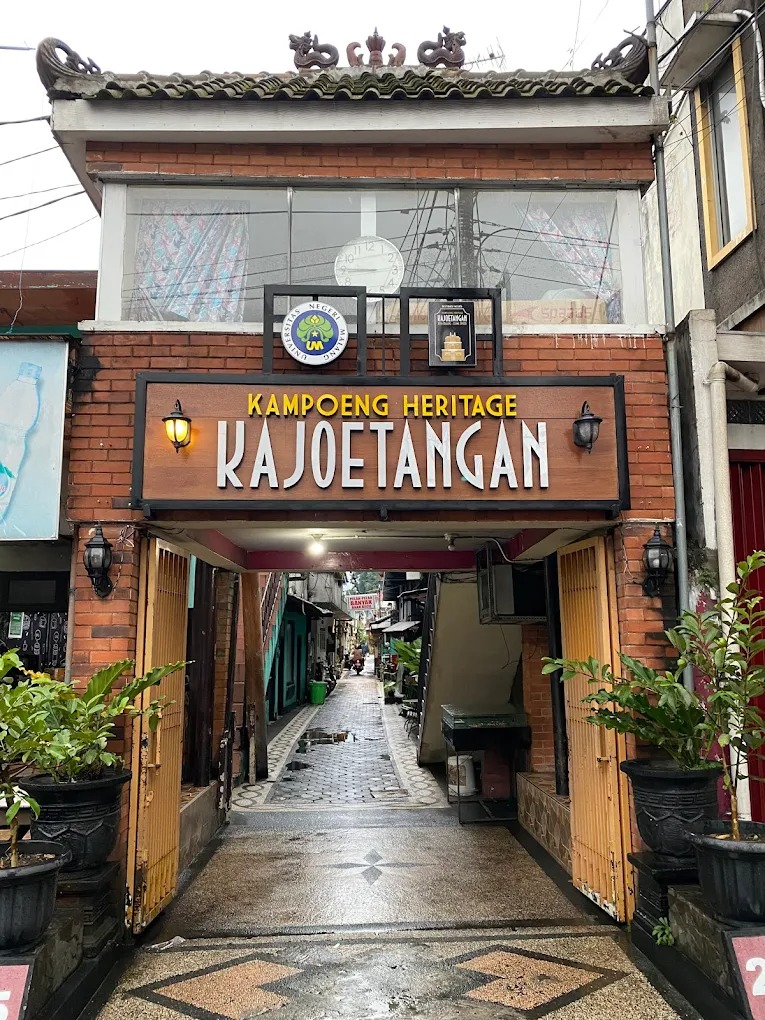 KLASIK: Kampoeng Heritage Kajoetangan, tempat yang menjadi jantung dari wisata sejarah di Kota Malang.