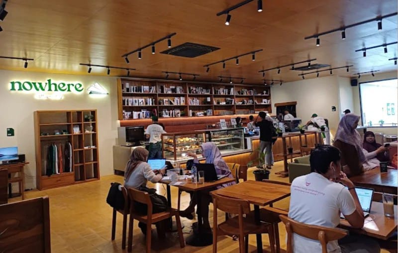 NYAMAN: Ini deretan kafe yang letaknya berada di sekitar kampus Universitas Negeri Malang.