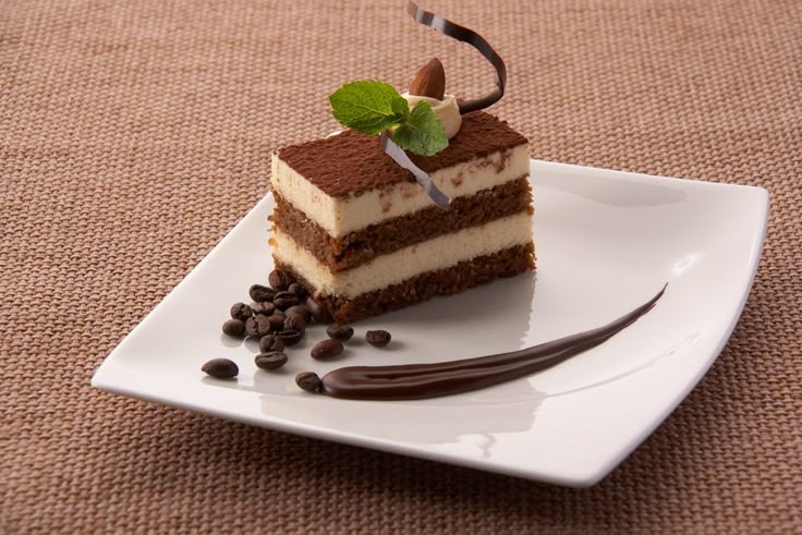 Ilustrasi tiramisu cake