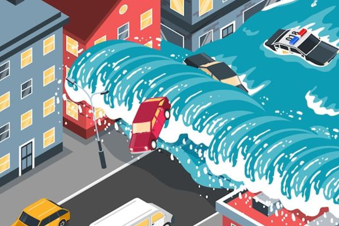 Ilustrasi Bencana Hidrometeorologi