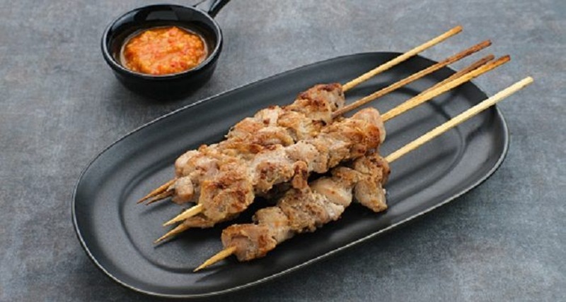 Ilustrasi sate taichan
