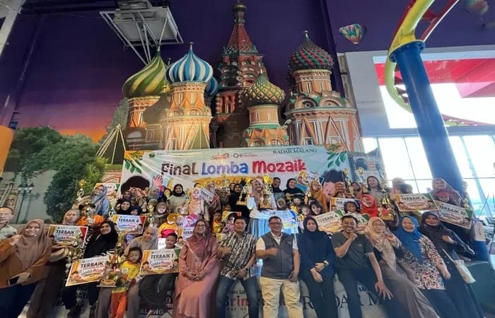 PELOPOR : Final Lomba Mozaik Mom & Kids Jawa Pos Radar Malang bersama Disdikbud Kota Malang, pada 2024 lalu.