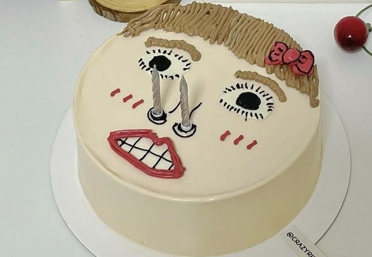 Ilustrasi custome cake