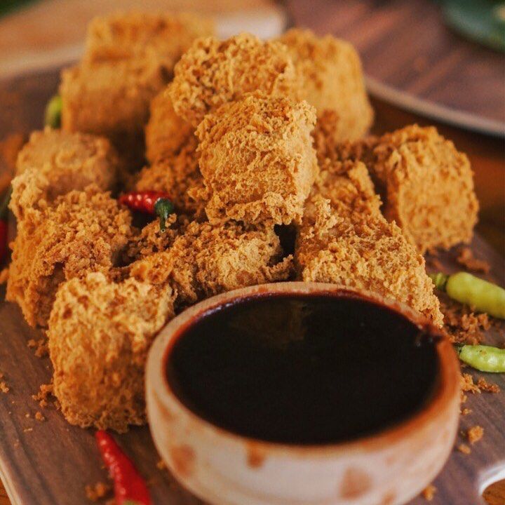 MENGGUGAH SELERA: Kuliner tahu sumedang, gorengan favorit banyak orang.