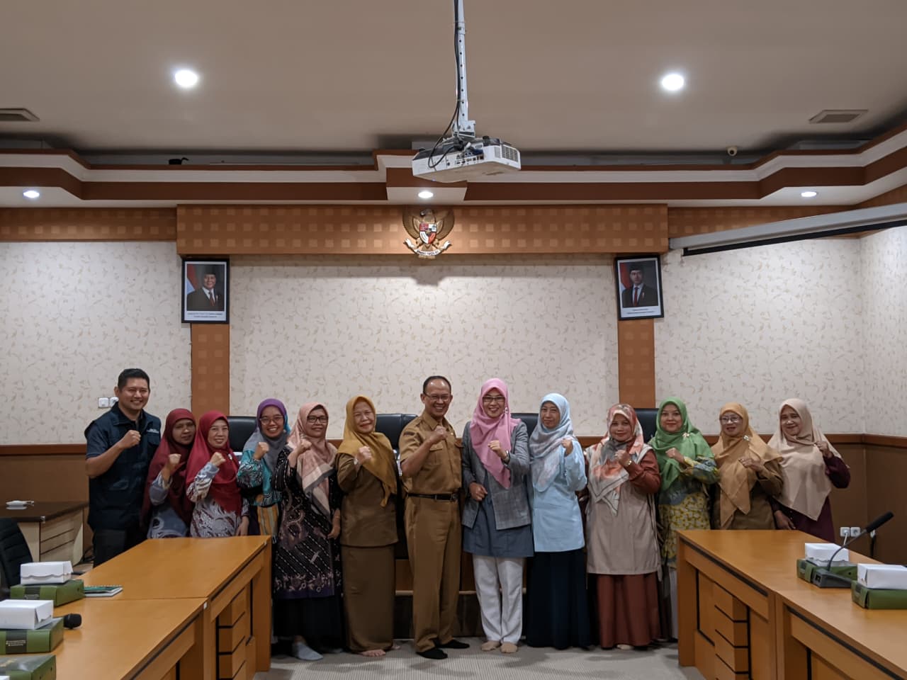 PASTI BISA: Koordinasi persiapan Lomba Mozaik Mom & Kids 2025 oleh Jawa Pos Radar Malang bersama Disdikbud Kota Malang dan Ketua PKG di 5 Kecamatan, Selasa (11/11).