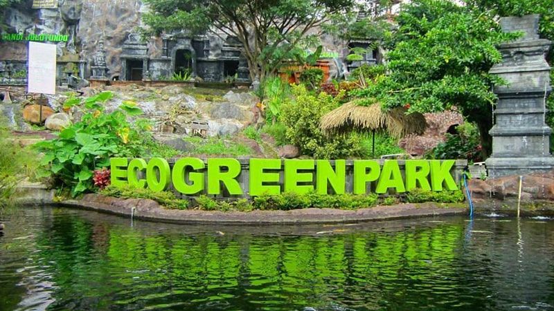 WISATA EDUKATIF: Eco gren park di Batu menjadi tujuan wisata keluarga yang ramai