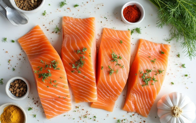 FRESH: salmon segar siap memanjakan lidah, kombinasi sehat dan lezat ala Jepang.
