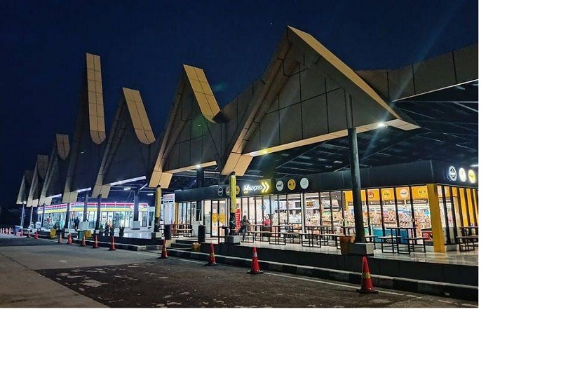 Ilustrasi rest area
