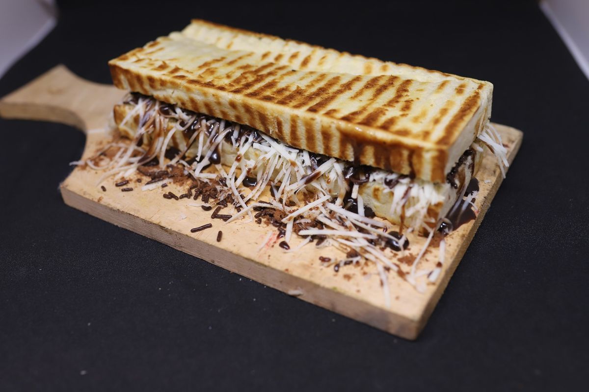 Ilustrasi roti bakar