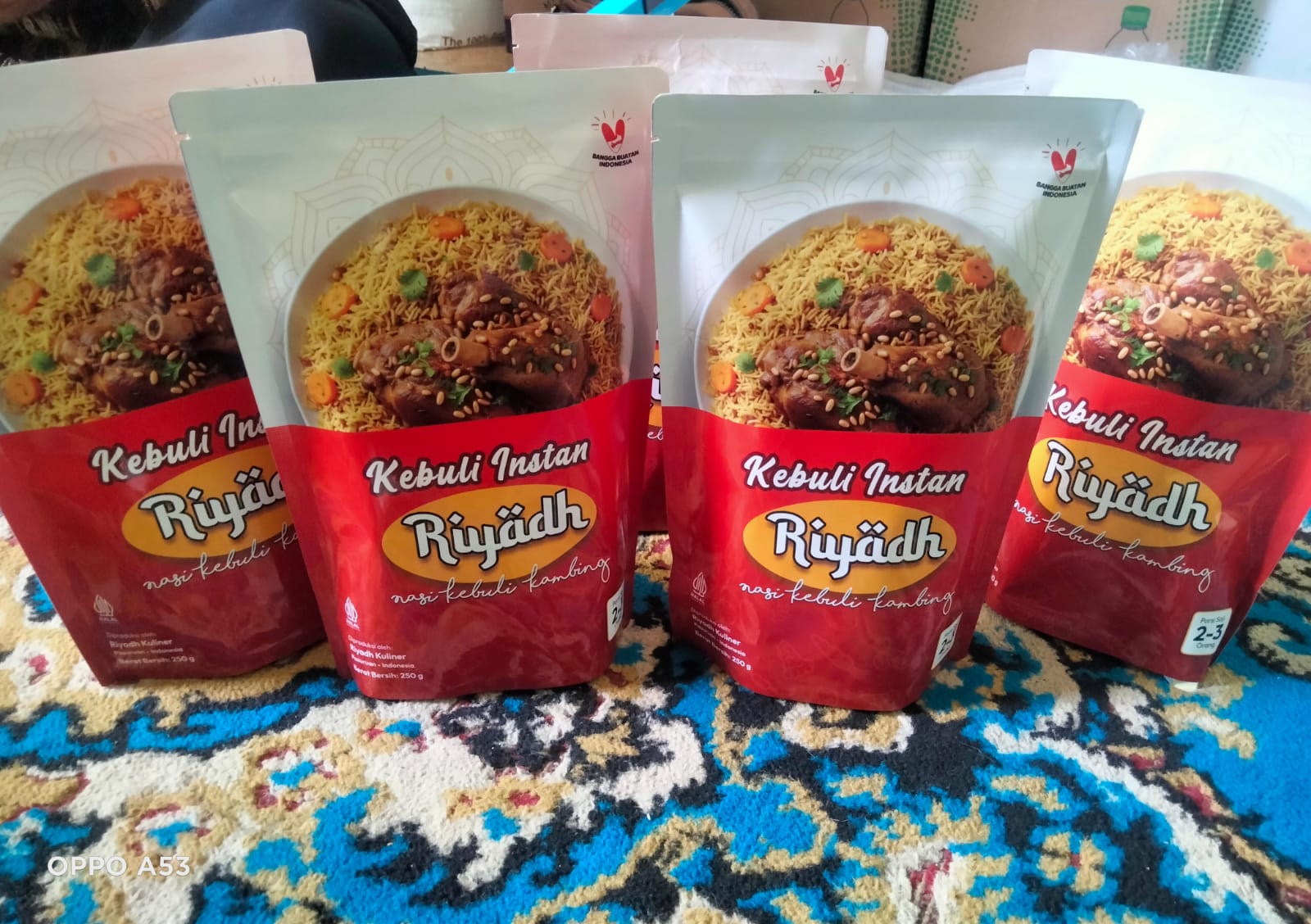 Produk Kebuli Instan Riyadh Hasil Diversifikasi.