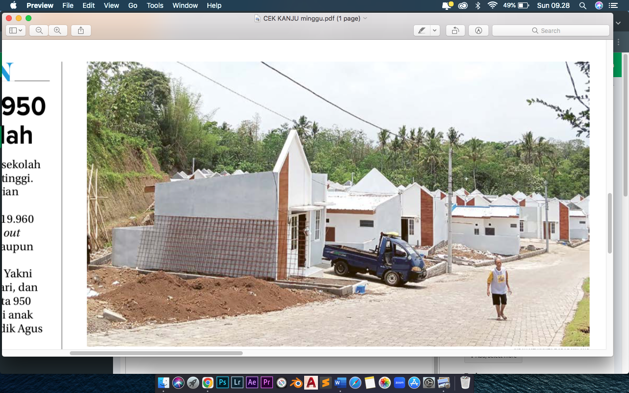 Pengembang gencar membangun rumah di kawasan Sekarpuro, Kecamatan Pakis kemarin. Hasil penjualan turut menyumbang PAD.