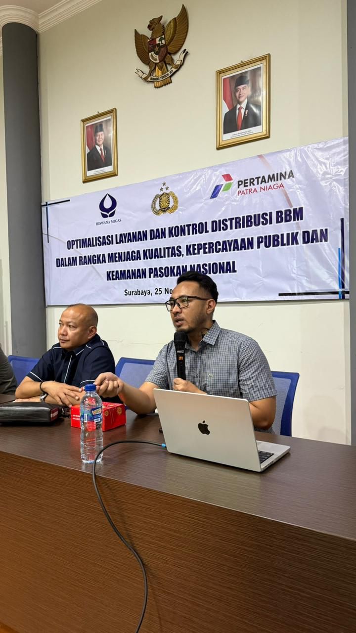 Pertamina Patra Niaga menggandeng Polri dan Hiswana  Migas untuk penyaluran BBM tepat sasaran. (Dokumen Pertamina)