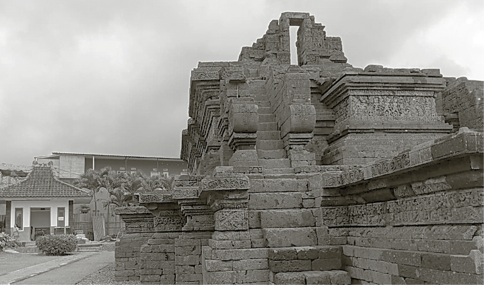 WISATA SEJARAH: Pemugaran tahap pertama Candi Jago di Desa Jago, Kecamatan Tumpang sudah tuntas.