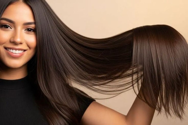 BERKILAU: Rambut sehat untuk semua jenis rambut dengan perawatan sederhana yang mudah diterapkan di rumah.