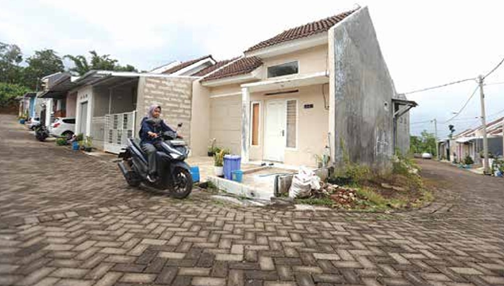 TERSISA 200 UNIT: Perumahan Lawang Park residence di desa Sidodadi, Kecamatan Lawang, Kabupaten Malang banyak menyediakan rumah masyarakat berpenghasilan rendah (MBR).