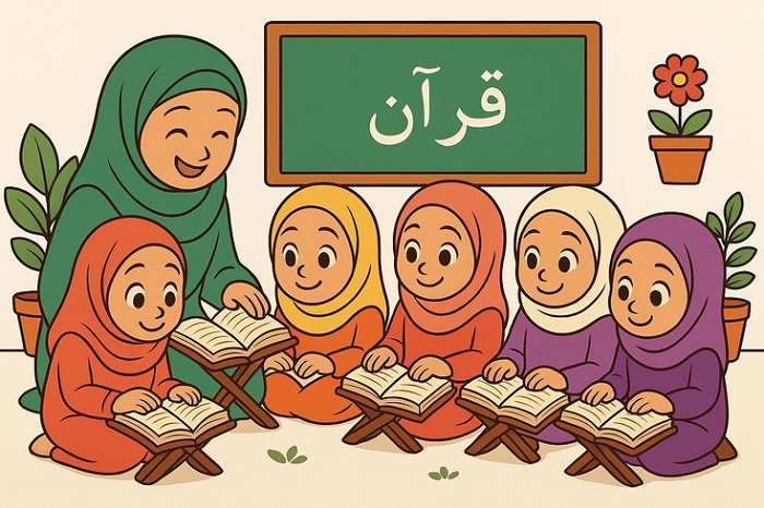 Ilustrasi Guru Madrasah
