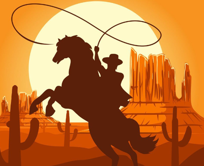 Ilustrasi Horseback