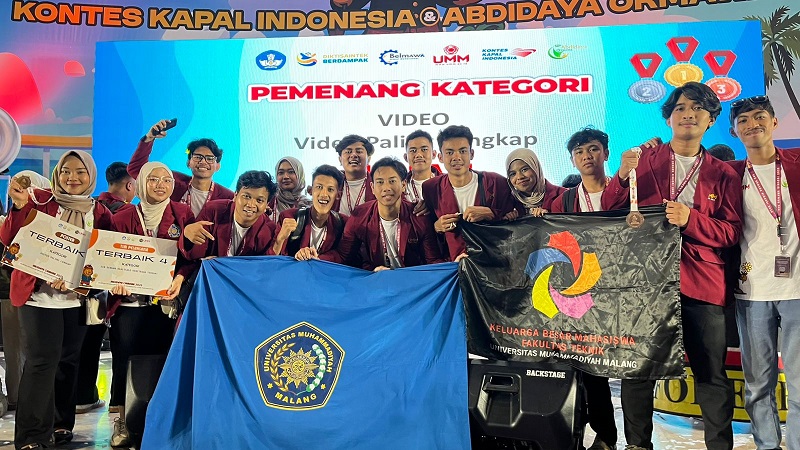 PRESTASI: Tim UMM Raih Penghargaan di Abdidaya Ormawa 2025.