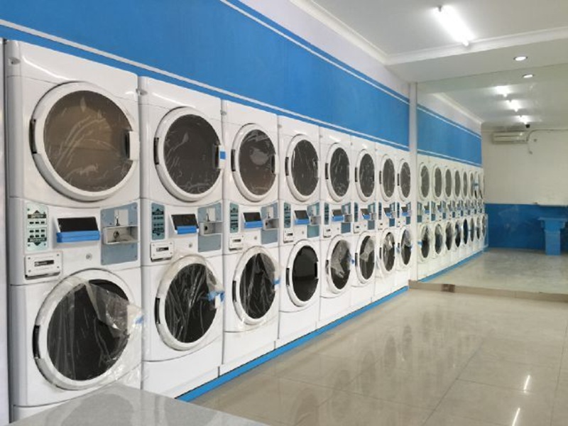 Ilustrasi laundry koin