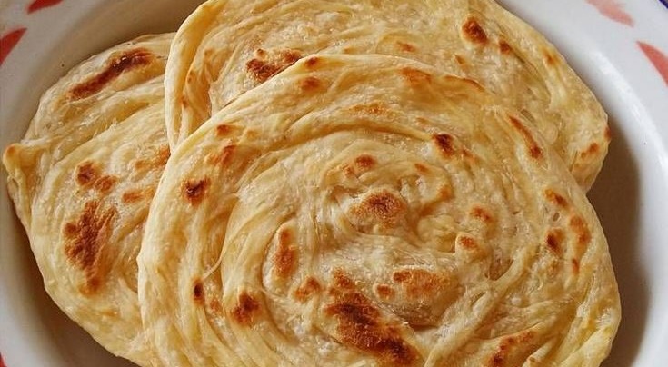 Ilustrasi roti canai atau maryam