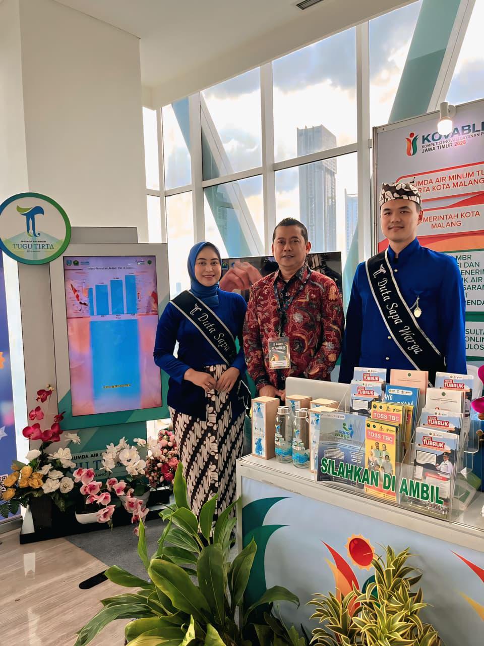 Usung Inovasi HIDRANTS MBR, Tugu Tirta BUMD Air Minum Terbaik di Kovablik Jatim 2025