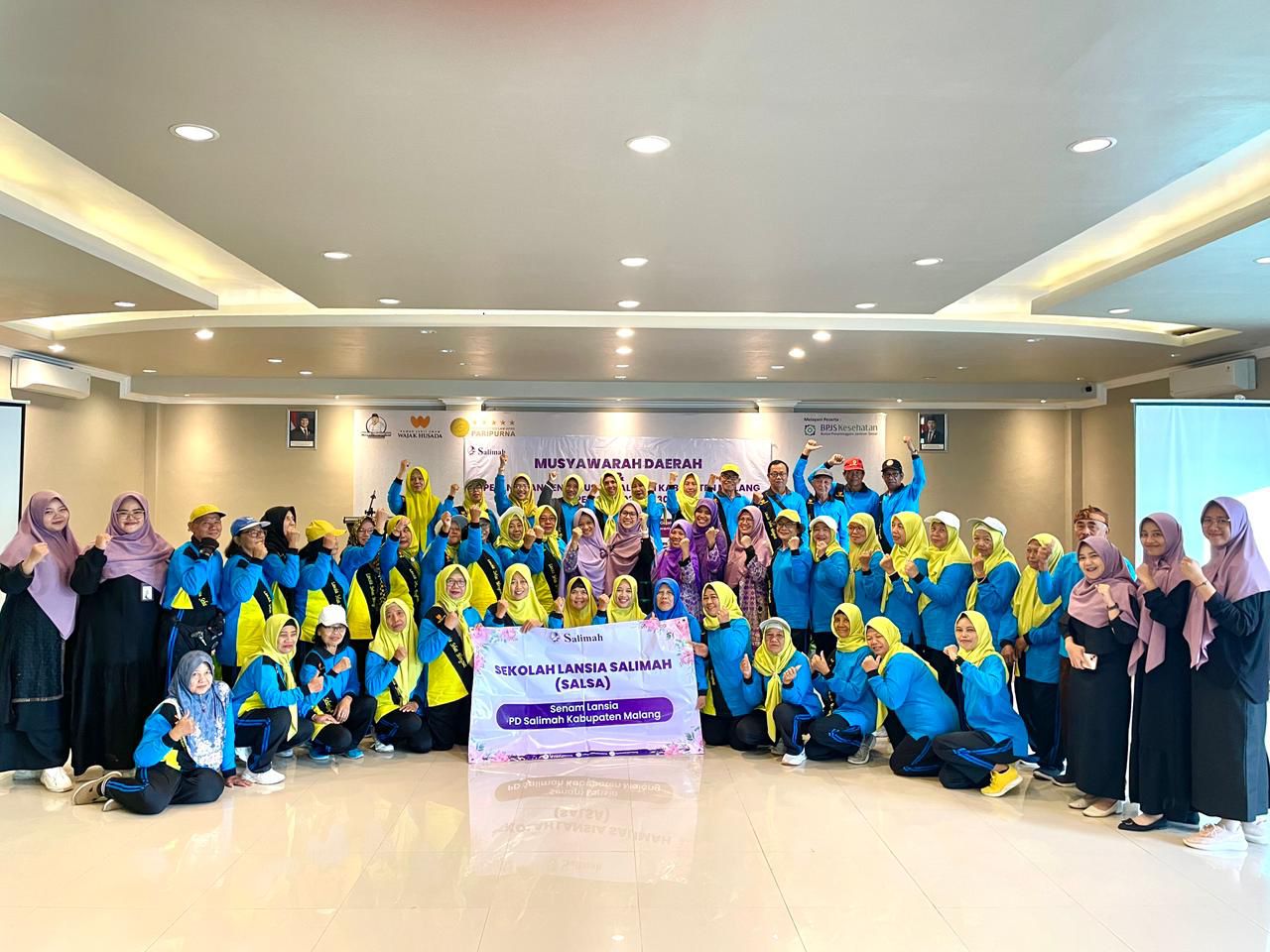 KOMPAK: Pengurus Daerah (PD) Salimah Kabupaten Malang menggelar Musyawarah Daerah (MUSDA) 2025 sebagai momentum konsolidasi organisasi dan peneguhan peran dalam memperkuat ketahanan keluarga.