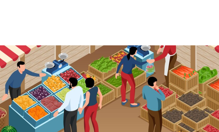 Ilustrasi Pasar