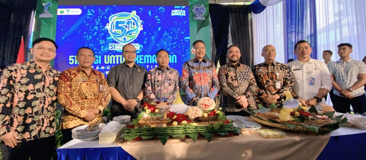 SINERGI: Peringatan Hari Ulang Tahun (HUT) ke-51 Tugu Tirta mengusung tema &ldquo;51nergi untuk Kemajuan.