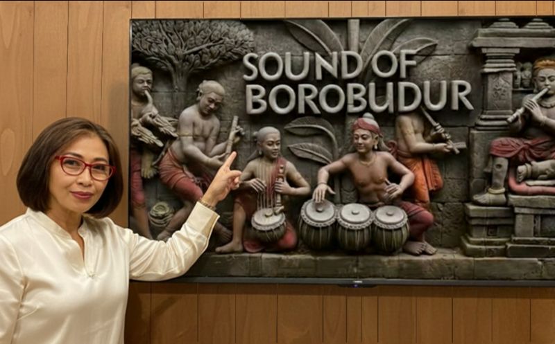 Trie Utami dalam Sound of Borobudur for Kids