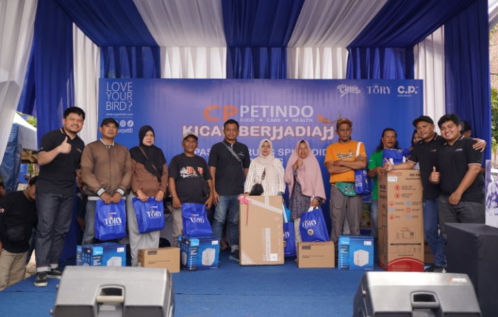 Puncak Acara CPPETINDO Kicau Berhadiah Hadir di Pasar Splendid Malang