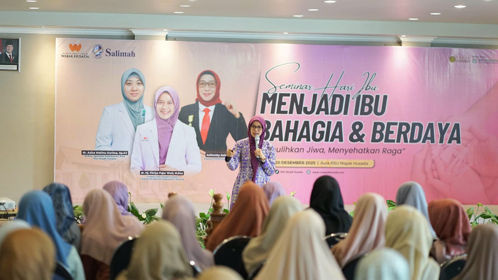 Seminar Hari Ibu 2025, Salimah Kabupaten Malang Dorong Ibu Lebih Sehat Emosional dan Berdaya