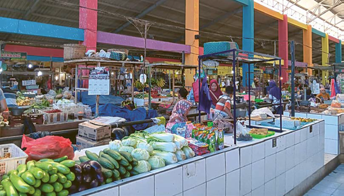 DIBANGUN TAHUN DEPAN: Pasar Tumpang jadi satu dari lima pasar tradisional yang bakal dilengkapi ruang laktasi.