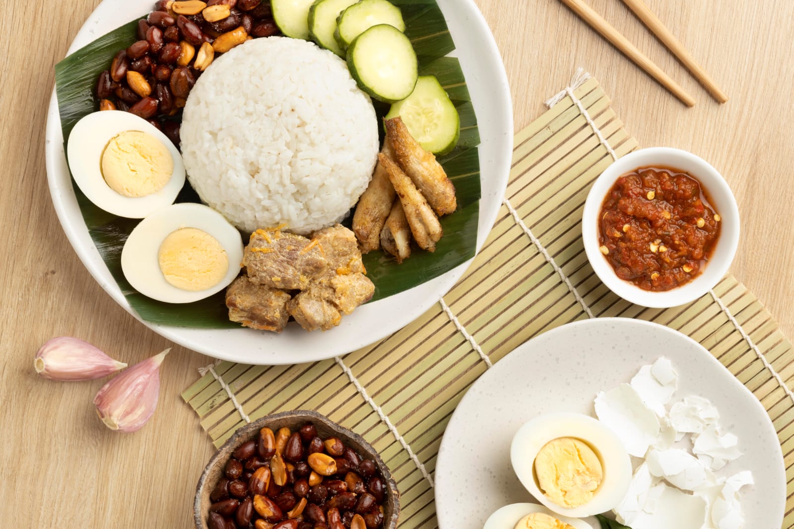 Ilustrasi menu rumahan