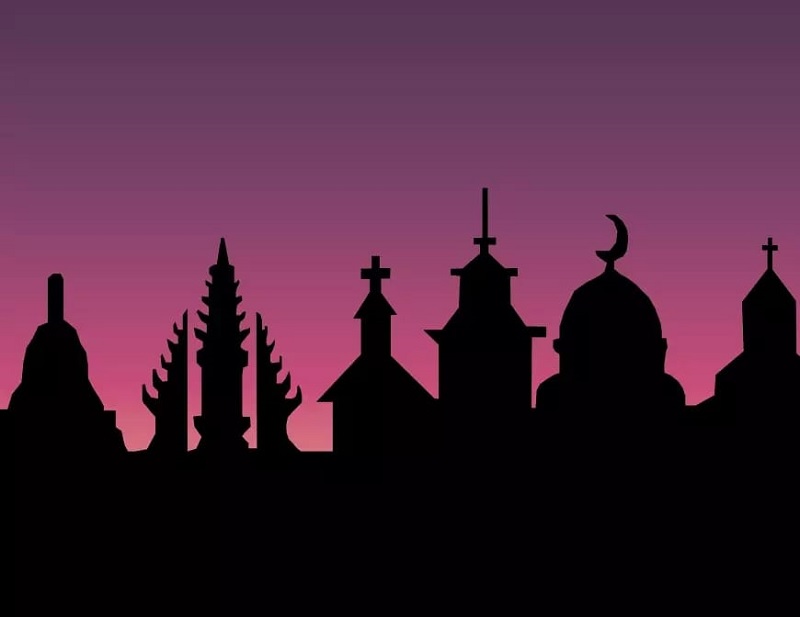 Ilustrasi rumah ibadah