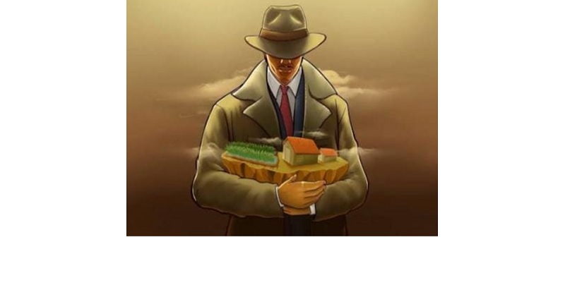 Ilustrasi mafia tanah