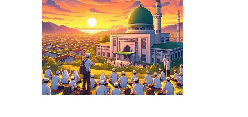 Ilustrasi pondok pesantren
