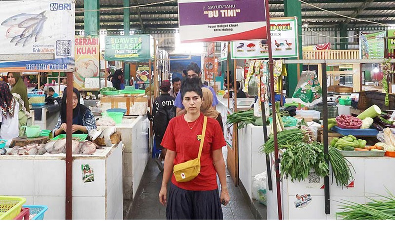 BERSIH: Pasar Klojen merupakan satu dari tiga pasar rakyat di Kota Malang yang sudah diusulkan mendapat sertifikat SNI dari pemerintah pusat.