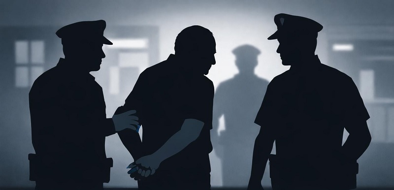 Ilustrasi pemeriksaan oleh polisi.