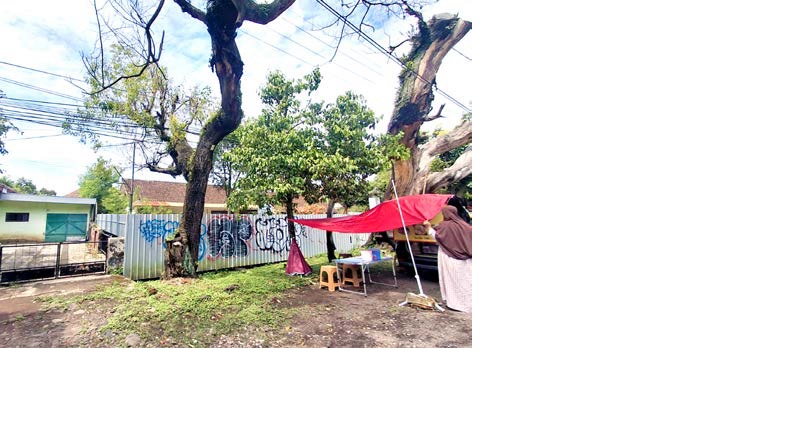 MASIH DIPROSES: Lahan dan bangunan di Jalan Bondowoso, Kelurahan Gadingkasri, Kecamatan Klojen bakal digunakan sebagai tempat relokasi Puskesmas Bareng