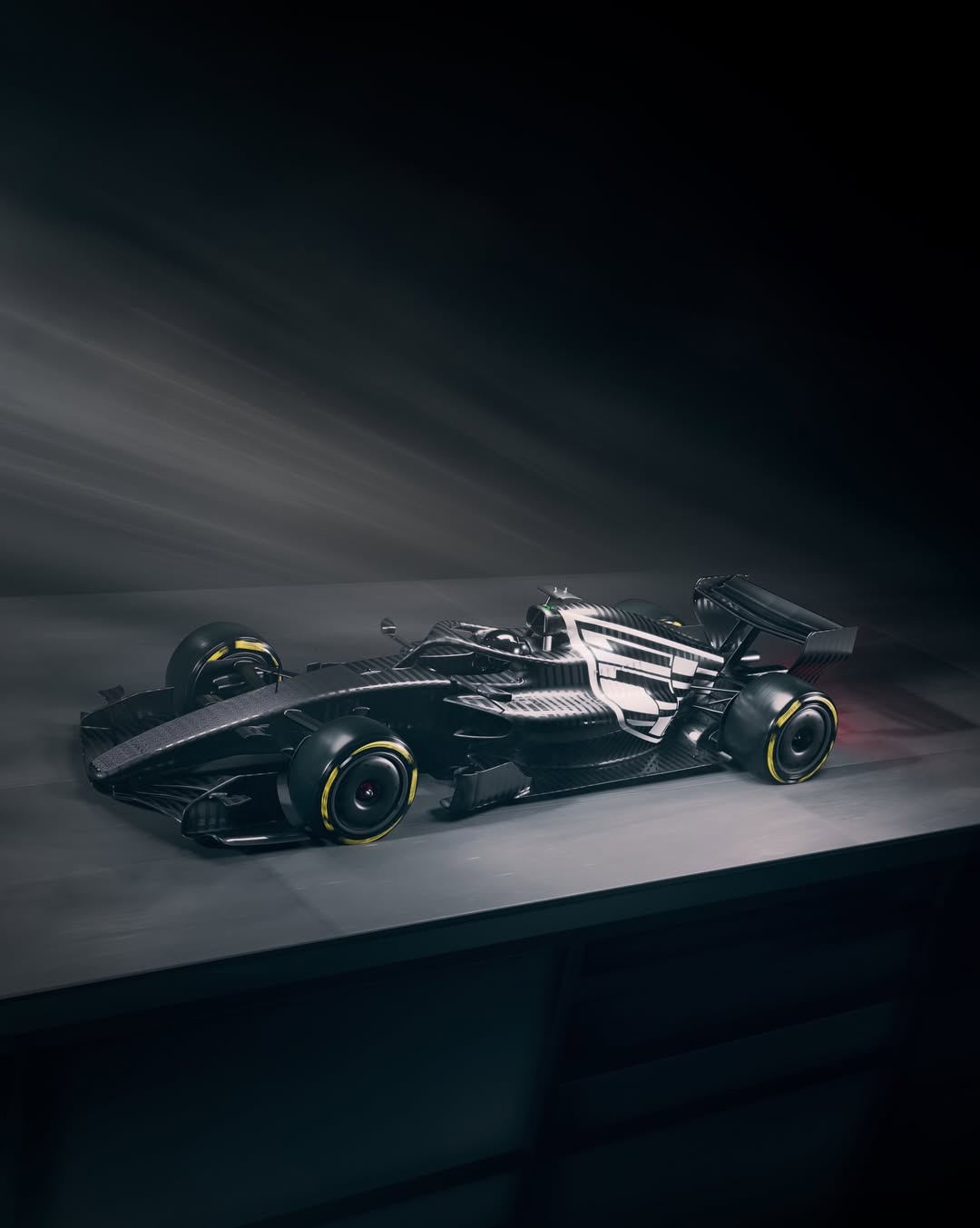 Tampilan mobil F1 Cadillac yang akan menjalani shakedown. (Instagram Cadillac F1)