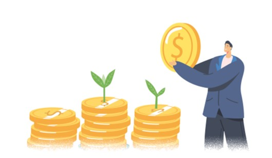 MELEK FINANSIAL: Modal smartphone dan sisa uang jajan mahasiswa kini bisa mulai menanam modal investasi. (Freepik)