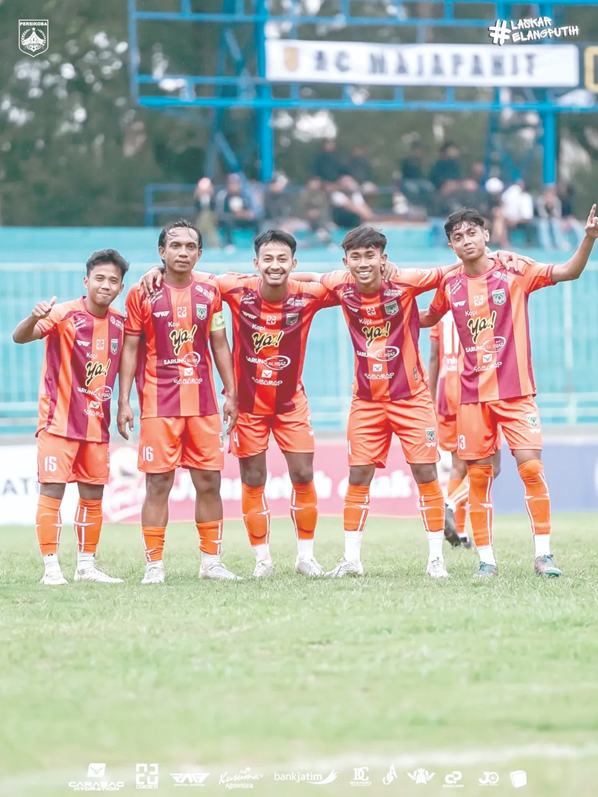 MILIKI MODAL BAGUS: Pemain Persikoba Batu selangkah lagi lolos ke Babak 8 Besar Liga 4 Regional Jatim. Mereka butuh mengalahkan Persedikab hari ini.