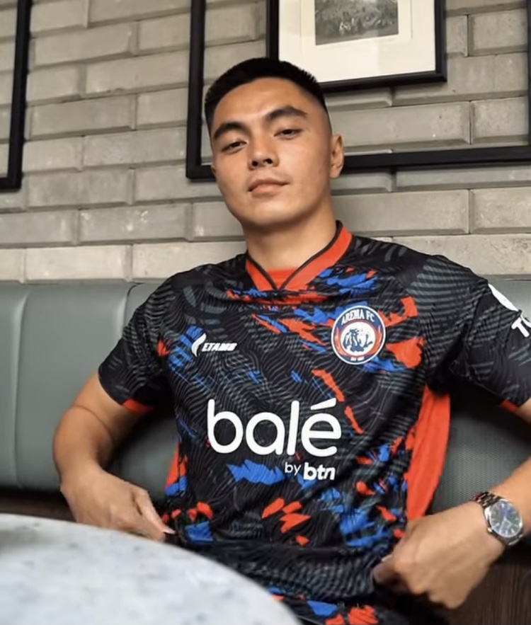 Gianluca Pandeynuwu diperkenalkan Arema FC. (MO Arema FC)