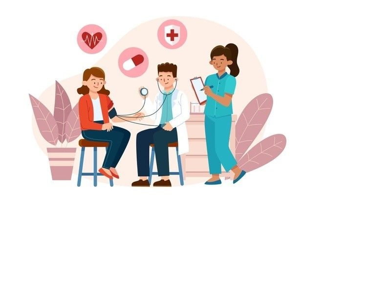 Ilustrasi layanan kesehatan masyarakat