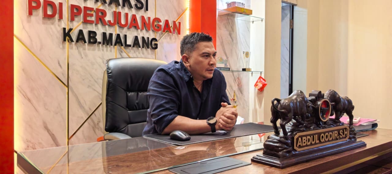 Ketua Fraksi PDI Perjuangan Kabupaten Malang Abdul Qodir