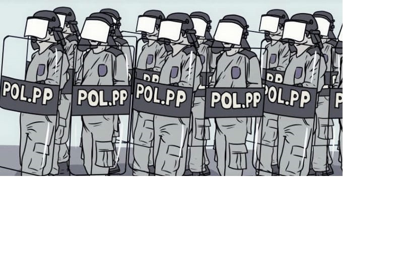 Ilustrasi Satpol PP